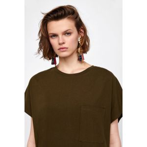 Fashion Women Summer Cotton T-shirt Dress