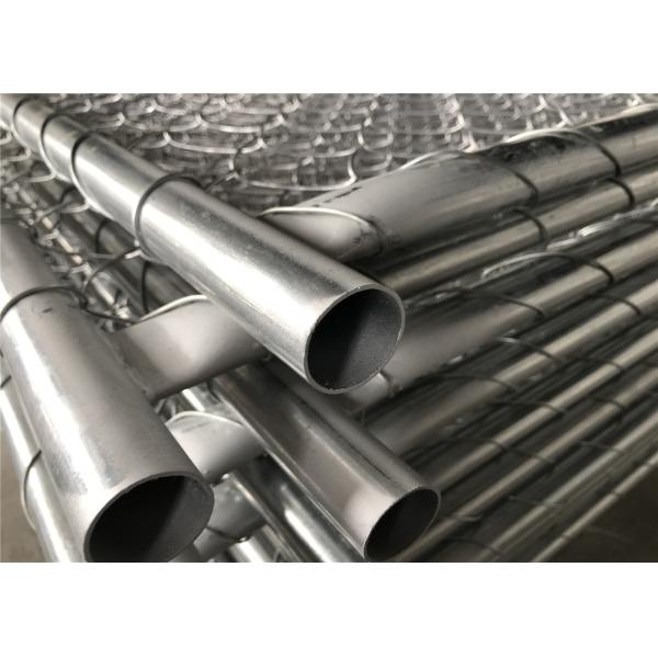 Hot Dipped Galvanized 1.6mm Wall Thickness Temporary Chain Link Fencing Panels