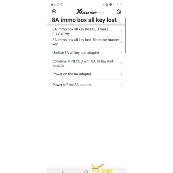 Xhorse VVDI Key Tool Max + MINI OBD Tool + Toyota 8A All Keys Lost Adapter + Renew Cable