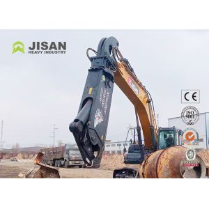 Strong Material Steel Vehicle Demolition Hydraulic Excavator Shear