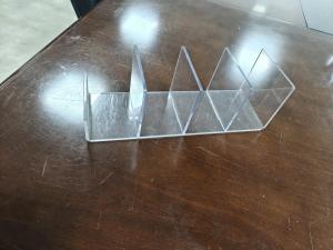 China CLEAR ACRYLIC NOTEBOOK RACK MERCH AID wholesale