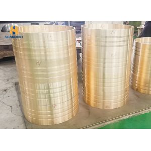 China Centrifugal Casting Bronze Sleeve Bearings High Load Capacity on sale