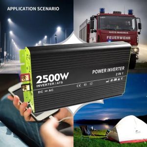 Buy cheap Full Power 2500W Dc Ac 12V 220V Car Power Inverter Mini Pure Sine Wave Inverter from wholesalers