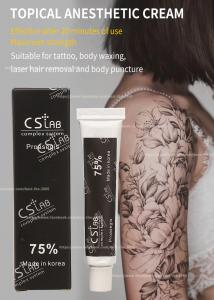 China CS Lab 75% Numb Anesthetic Cream Tattoo Topical Numbing Cream For Lip Eyebrow Tattoo Microneedling on sale