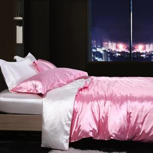 China Home Textile Mulberry Silk Bed Sheets , Queen Size 20x30in Fitted Silk Bed Covers wholesale