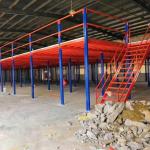 China SGS Warehouse Mezzanine Racks Floor Board Mezzanine Shelving System wholesale