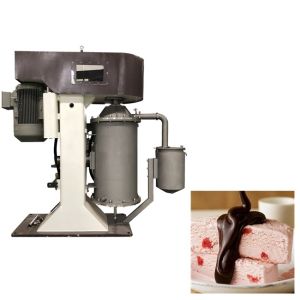 Vertical Cylinder 18 Micron 1000kg Chocolate Ball Mill