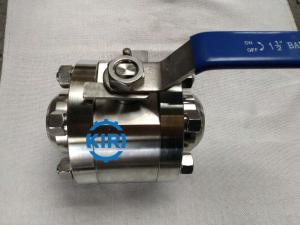 China Butt Weld End High Pressure Ball Valve RPTFE / PEEK Valve Seat Design wholesale