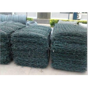 China PVC coated 4.0mm 120X150mm Gabion Box Retaining Wall wholesale