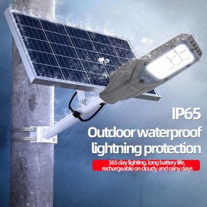 Garden 900W High Power Solar Street Light With Inbuilt Battery