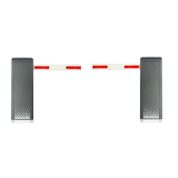 BLDC Motor Parking Barrier Gate AC110V Straight Arm TCP IP Network