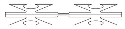 A drawing of CBT-60 razor wire.
