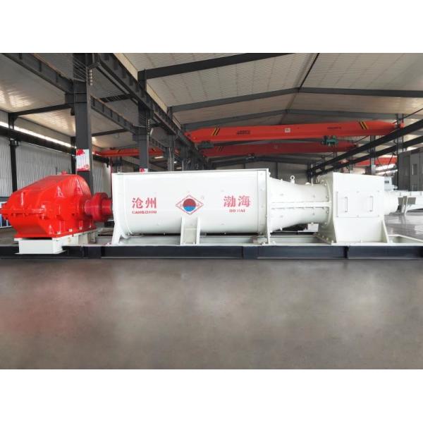 Low Consumption High Output Two Stage Vacuum Extruder Machine