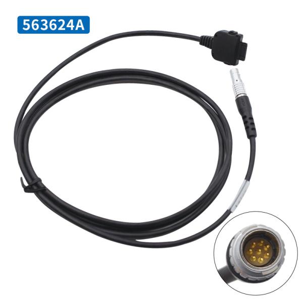 Total Station Data Cable with HP PDA Cable 563624 563624A Connection