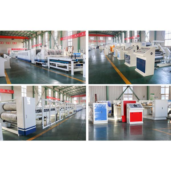 Touch Screen 2000mm Slitter Scorer Machine For Corrugated Board