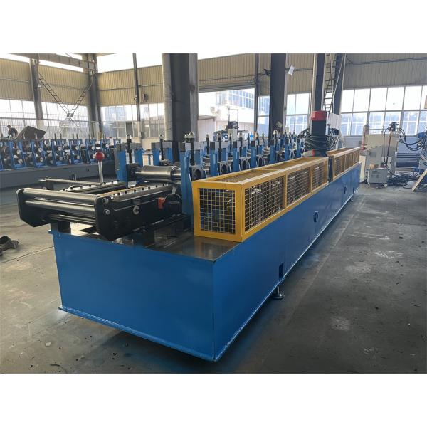 High Speed Automatically Metal Roof Ridge Cap Roll Forming Machine With 3T Hydraulic Decoiler