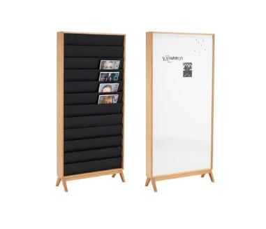 Quality Sturdy magazine display shelf holder / free standing magazine rack Multi functional for sale