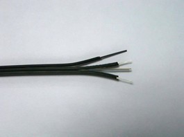 G657A1 G657A2 Aerial Drop Cable 2 Core Flat Optical Cable Single Mode Light Weight