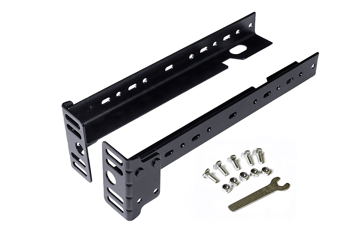 2-Hole Stamping Process Aluminum Z Bar Clips for Hanging Mirror Photo Shelf and Cabinet