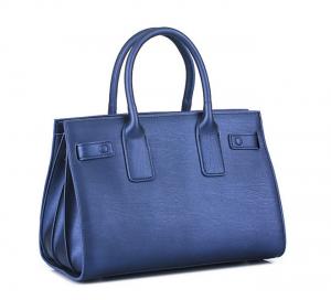 China women nice quality genuine leather handbag blue fashion handbags RY-T07 wholesale