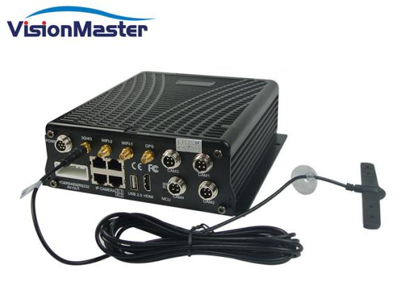 Quality 4 Channels 1080P Mobile DVR HD Video Security 128GB SD Card Air Video Interface for sale
