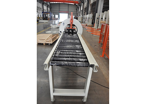 Pipe 5m/Min Orbital Stretch Wrap Machine With PLC Control