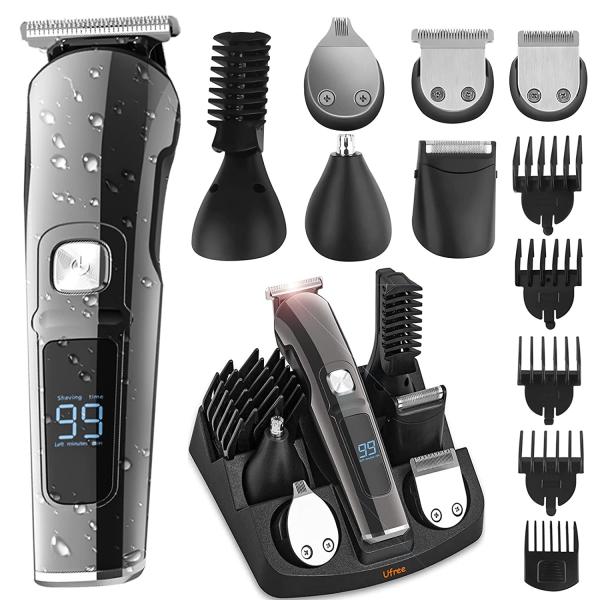 Quality KooFex Mens Beard Hair Trimmer Set IPX6 Waterproof Ultralight for sale