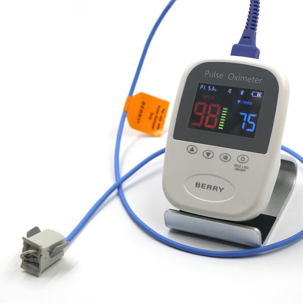 Quality Handheld Digital OLED Display USB Pulse Oximeter 128x64 Pixels for sale