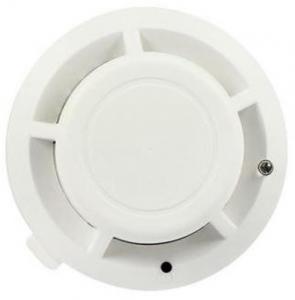 China Ceiling Mounted Fire Alarm Heat Detector 0 To 95% RH Humidity 1 Year Warranty wholesale