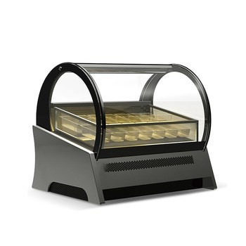 China Fast Cooling Table Top Display Freezer 220V / 50HZ Accurate Temperature wholesale
