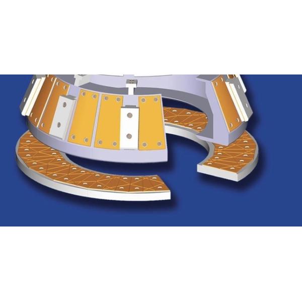 DEVA BM Sintered Metal Bearings Container Tyre Wear Plate ISO9001 Certification