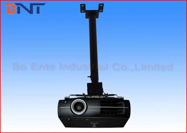 Quality 1500 mm  Projector Ceiling Mount Kit , Retractable Projector Ceiling Mount Drop for sale