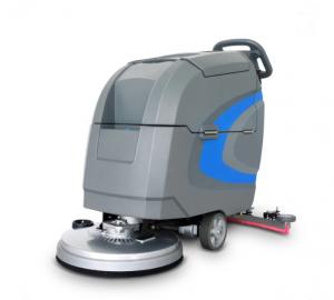 China Automatic Quickly Commercial Small Battery Electric Floor Scrubber Cleaning Equipment on sale