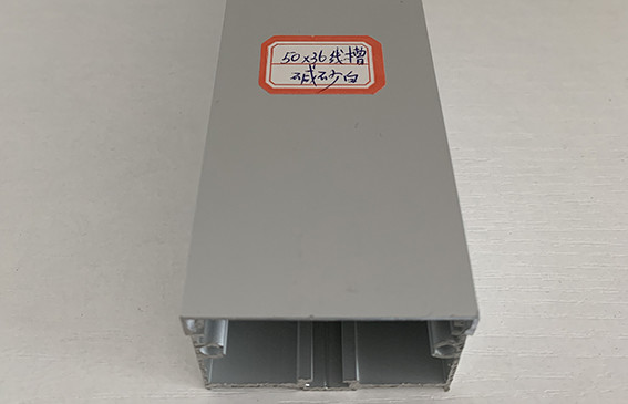 Trunking CNC Precision Components 6063-T5 50x63 White Detachable Splicing