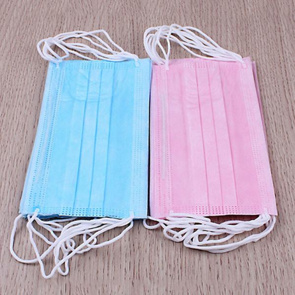 Anti Bacteria Earloop Medical Mask Economic Size 17.5 X 9.5cm Moisture - Proof