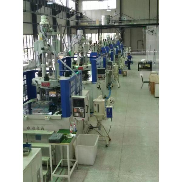 120T Double Slide Table Vertical Injection Molding Machine For High Volume Production