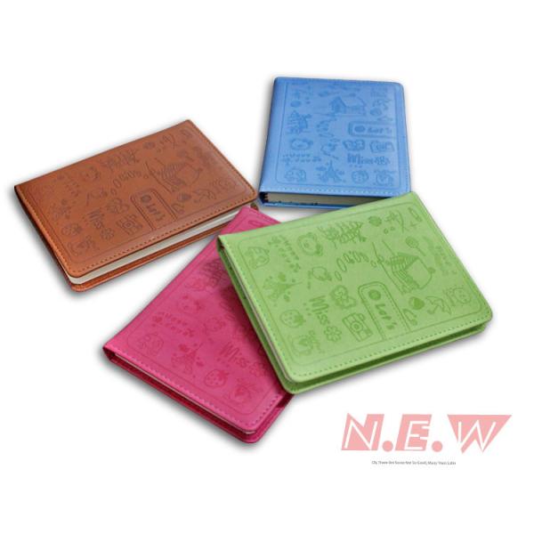 Cute embossed notebook