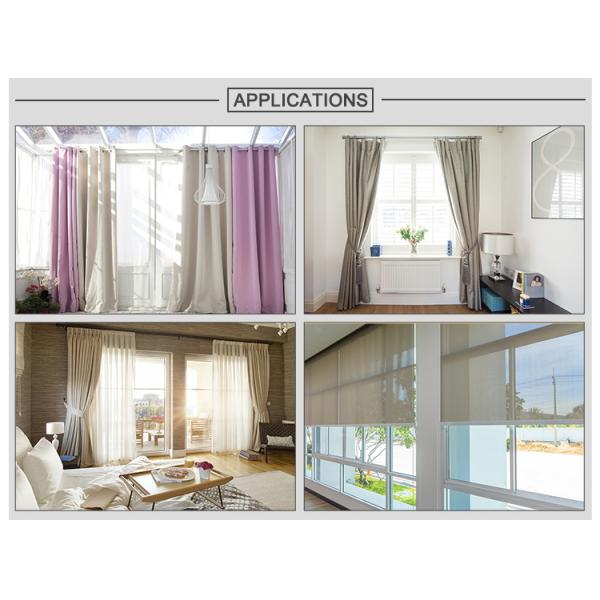 6m Aluminium Curtain Rail Track , TUV Aluminium Corded Curtain Track