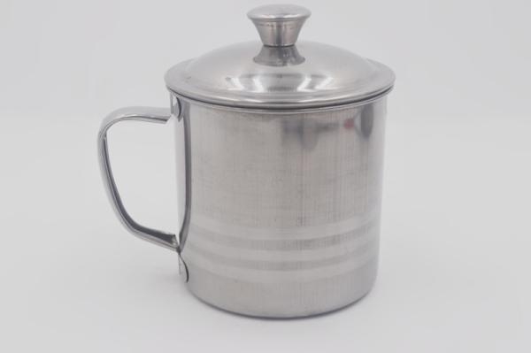 Quality FDA 5pcs 9cm Daily Stainless Steel Mug With Lid for sale
