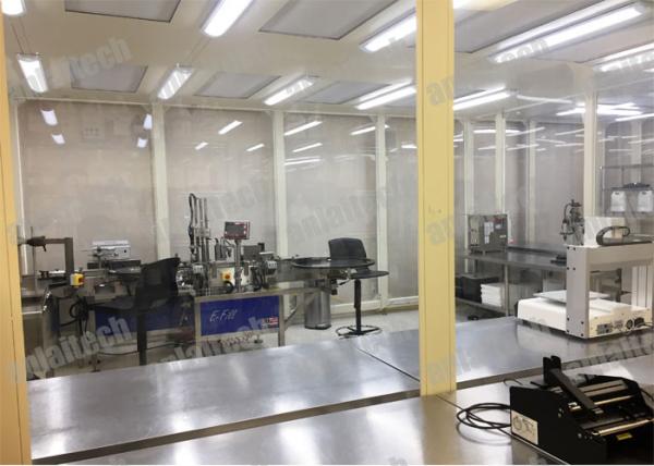 Quality ISO Modular CE Class 8 Cleanroom , 220V Class 100000 Clean Rooms for sale