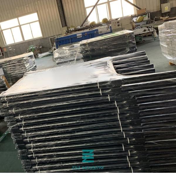 High Strength Garden Fence Gate Round Single Wire Mesh Fence 1000mm / 1500mm Width