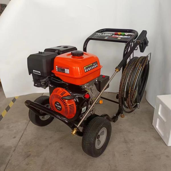 190F 420cc Gasoline High Pressure Washer 4200PSI/290Bar 1.5KW Water Jet Cleaning Machine