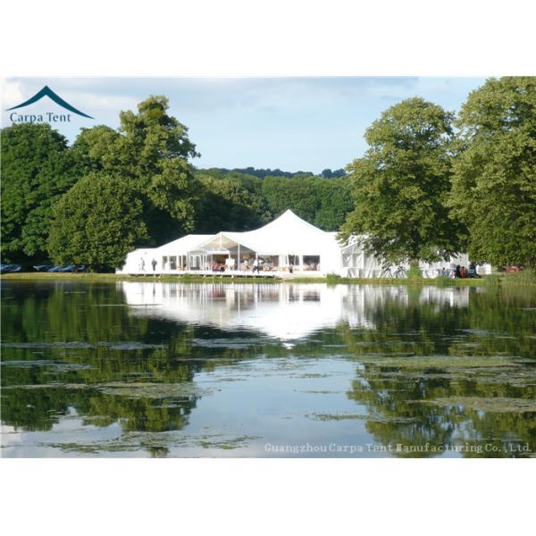200 Seater Aluminum Frame Mixed Event Tents With Ceiling For Outdoor Party