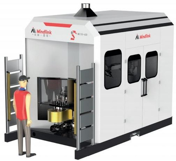 Integrated Robots In Surface Polishing Milling Deburring Grinding Application In Casting Iron Steel Aluminum Plastic Etc