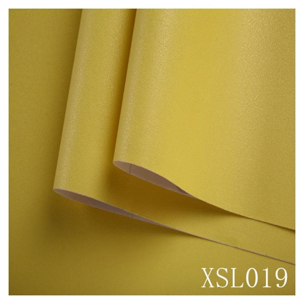 Self-adhesive Waterproof Solid Color Refurbished Stickers Decoration Wall Sticker in Orange Color Affordable and Durable