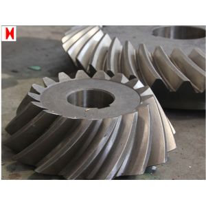 CNC Polishing Forging 35HRC Steel Bevel Pinion Gear