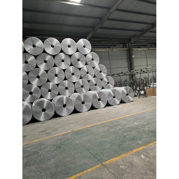 10 Lines Welded Galvanized CWC Wire Mesh Pipeline Reinforced Mesh For Protection Filtration