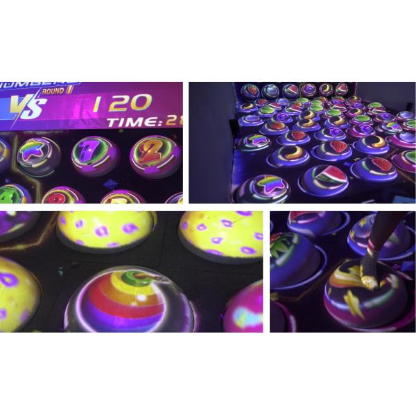 Jumping Ball AR Interactive Games DLP Projection Immersive Math Fruit Fun