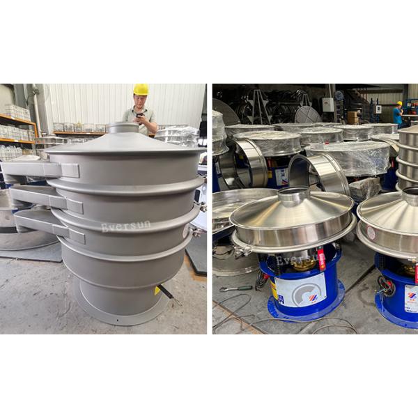 Large Capacity Rotary Vibrating Screen Sifter For Powder Separation