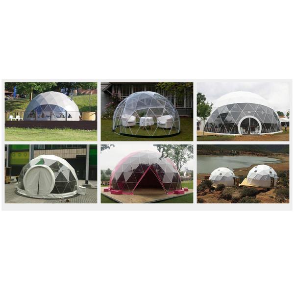 9m Geodesic Dome Camping Tent Luxury PVDF Gabric Outdoor PVC